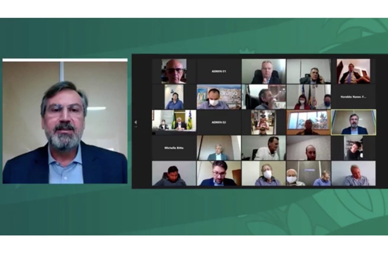 Procurador-geral de Justiça participa de videoconferência sobre Covid-19