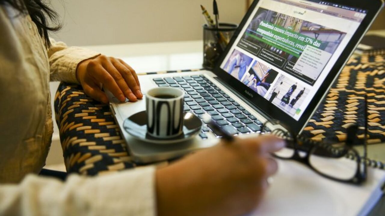 Teletrabalho, home office ou trabalho remoto.
