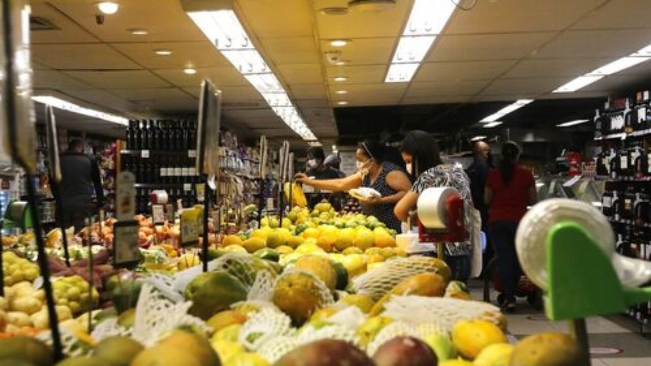 Supermercado na zona sul do Rio de Janeiro.