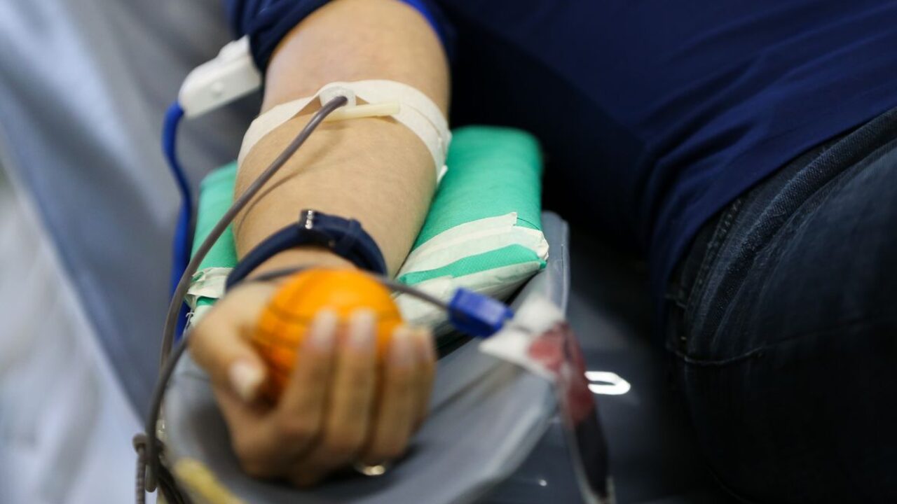 Para marcar o Dia Mundial do Doador de Sangue, Ministério da Saúde lança campanha de doação de sangue, no Hemocentro de Brasília