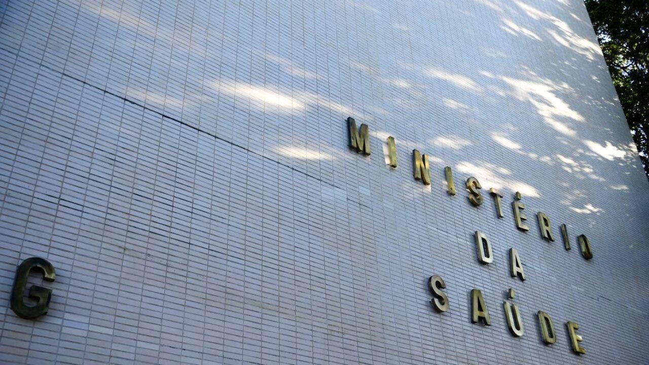 Fachada do Ministério da Saúde na Esplanada dos Ministérios